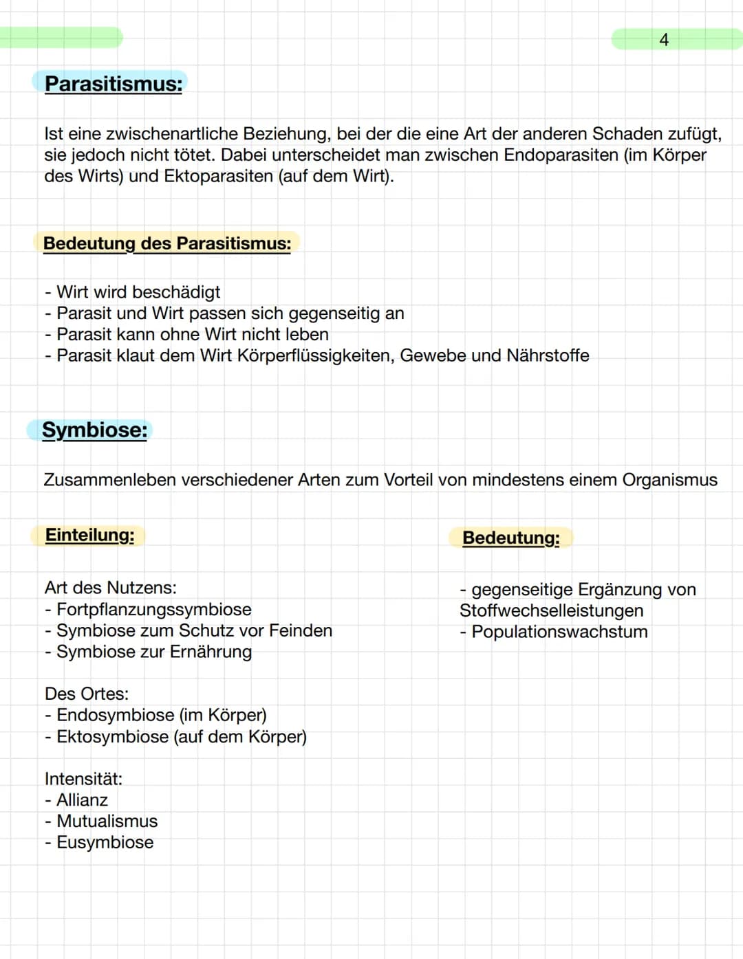  Biologie - Ökologie
Wichtige Definitionen:
Biozönose: Gesamtheit aller in einem geographisch abgegrenzten Raum
vorkommende Organismen = Leb