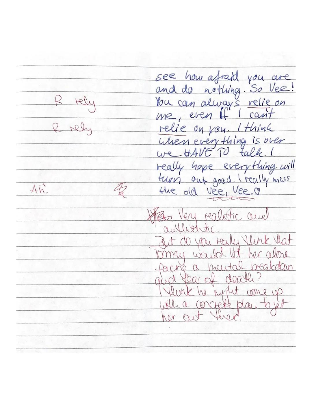 2. Klausur
15.12.2020
A is
551711
not relevant
for a summary
R another
not the best connective
the given extract of the
The novel "Nerve", w