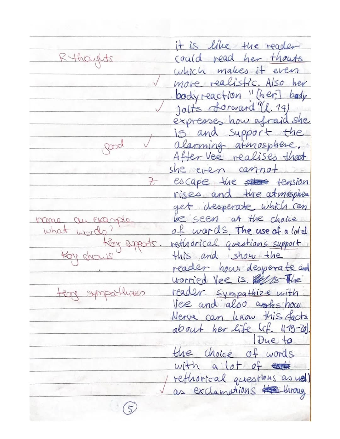 2. Klausur
15.12.2020
A is
551711
not relevant
for a summary
R another
not the best connective
the given extract of the
The novel "Nerve", w