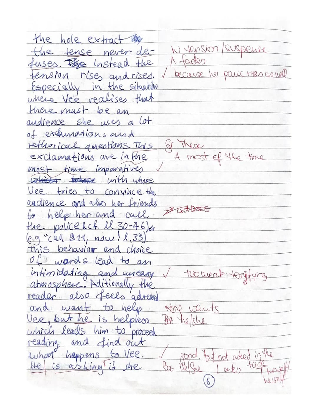 2. Klausur
15.12.2020
A is
551711
not relevant
for a summary
R another
not the best connective
the given extract of the
The novel "Nerve", w