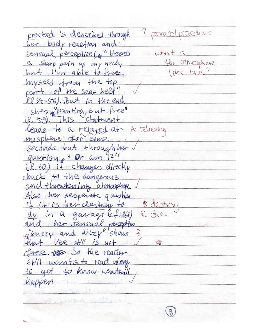 2. Klausur
15.12.2020
A is
551711
not relevant
for a summary
R another
not the best connective
the given extract of the
The novel "Nerve", w