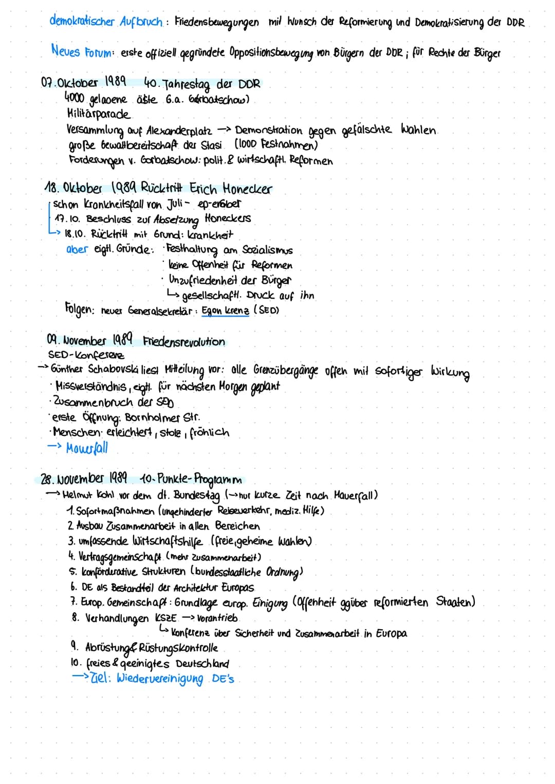 das wendejahr 1989/90
L> großer Einfluss durch Michail Sergejewitsch Gorbatschow (seine Politik: 1985-1992)
→ Liberalisierungspolitik : Glas