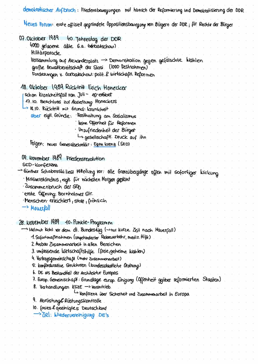 das wendejahr 1989/90
L> großer Einfluss durch Michail Sergejewitsch Gorbatschow (seine Politik: 1985-1992)
→ Liberalisierungspolitik : Glas