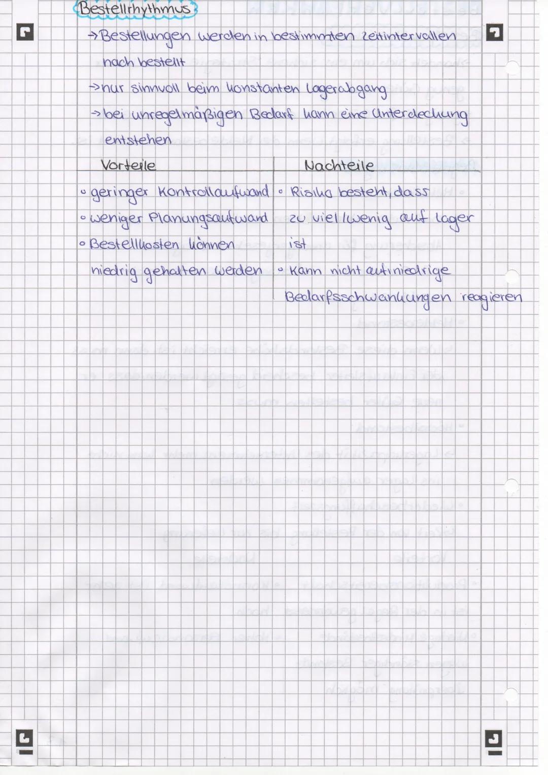 best
IG
Liverfahren
☛ Bestellpunutverfahren
→>handelt sich um ein sichere Strategie, damit immer
Güter auf lager sind
genug
→geeignet für Gü