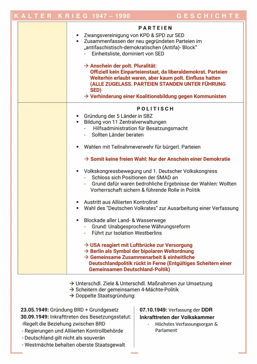 KALTER KRIEG 1947 - 1990
■
AUSBRUCH DES KRIEGES
,,USA als zum Imperialismus geneigte Macht, die mit Politik der offenen Tür die
kriegsgeschw