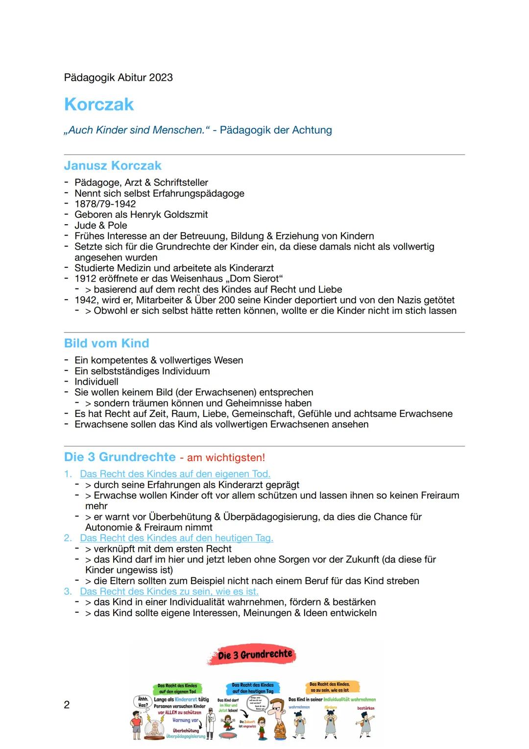 Pädagogik Abitur 2023

Reform-
pädagogik

Korczak, Montessori & # Pädagogik Abitur 2023

# Korczak

„Auch Kinder sind Menschen." - Pädagogik