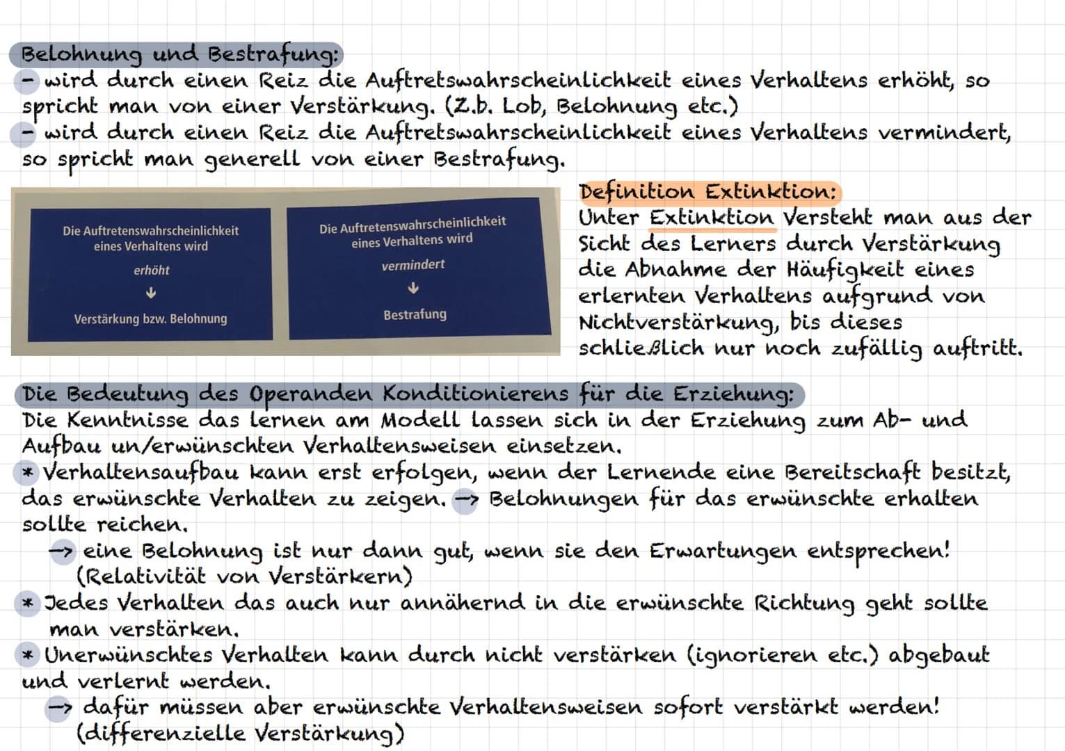 Das Klassische Konditionieren (KK) (Kap. 14)
Definition Theorien:
Theorien zur systematischen Erklärung von nicht beobachtbaren Lernprozesse