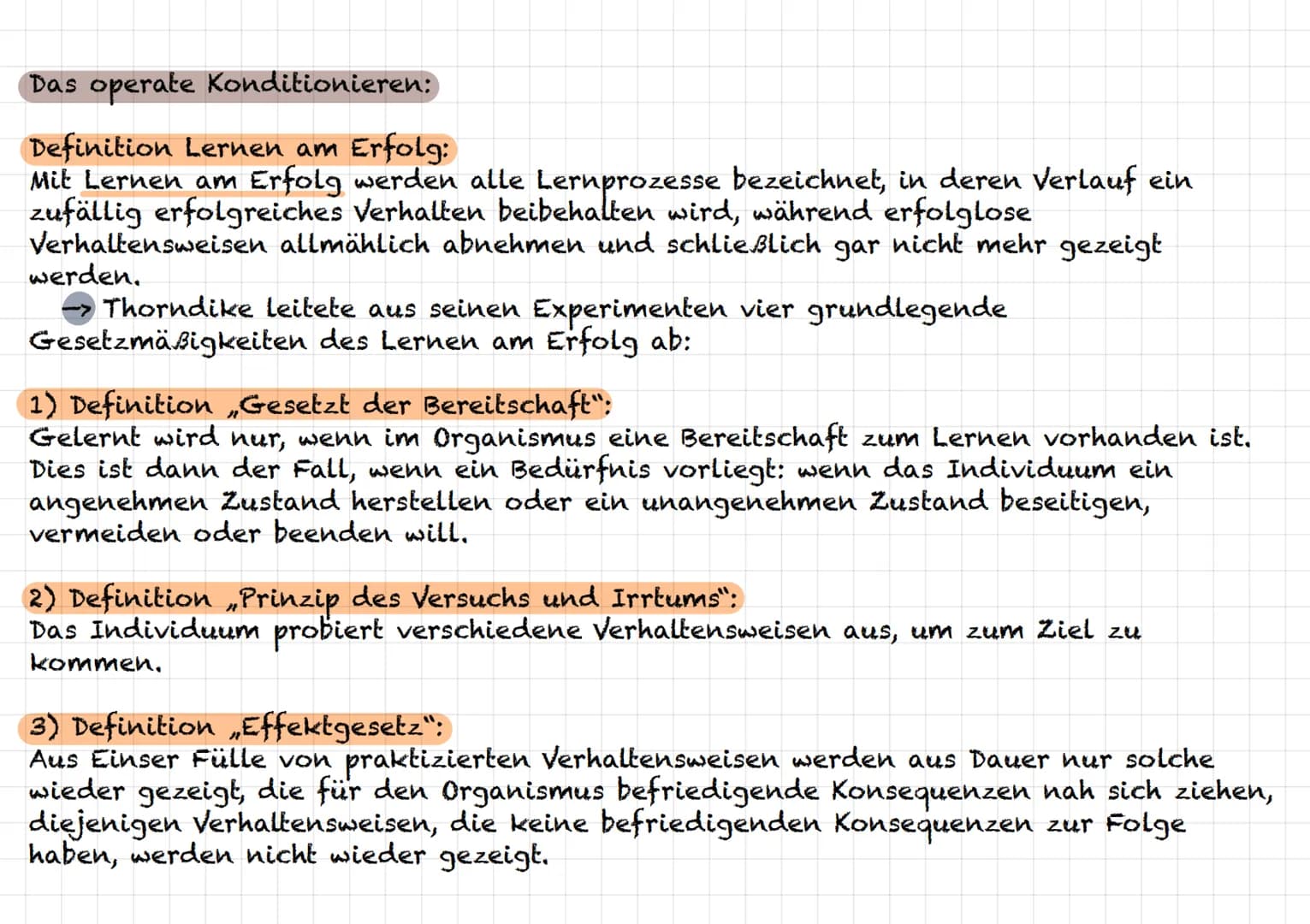Das Klassische Konditionieren (KK) (Kap. 14)
Definition Theorien:
Theorien zur systematischen Erklärung von nicht beobachtbaren Lernprozesse