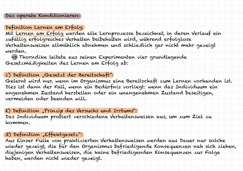 Das Klassische Konditionieren (KK) (Kap. 14)
Definition Theorien:
Theorien zur systematischen Erklärung von nicht beobachtbaren Lernprozesse