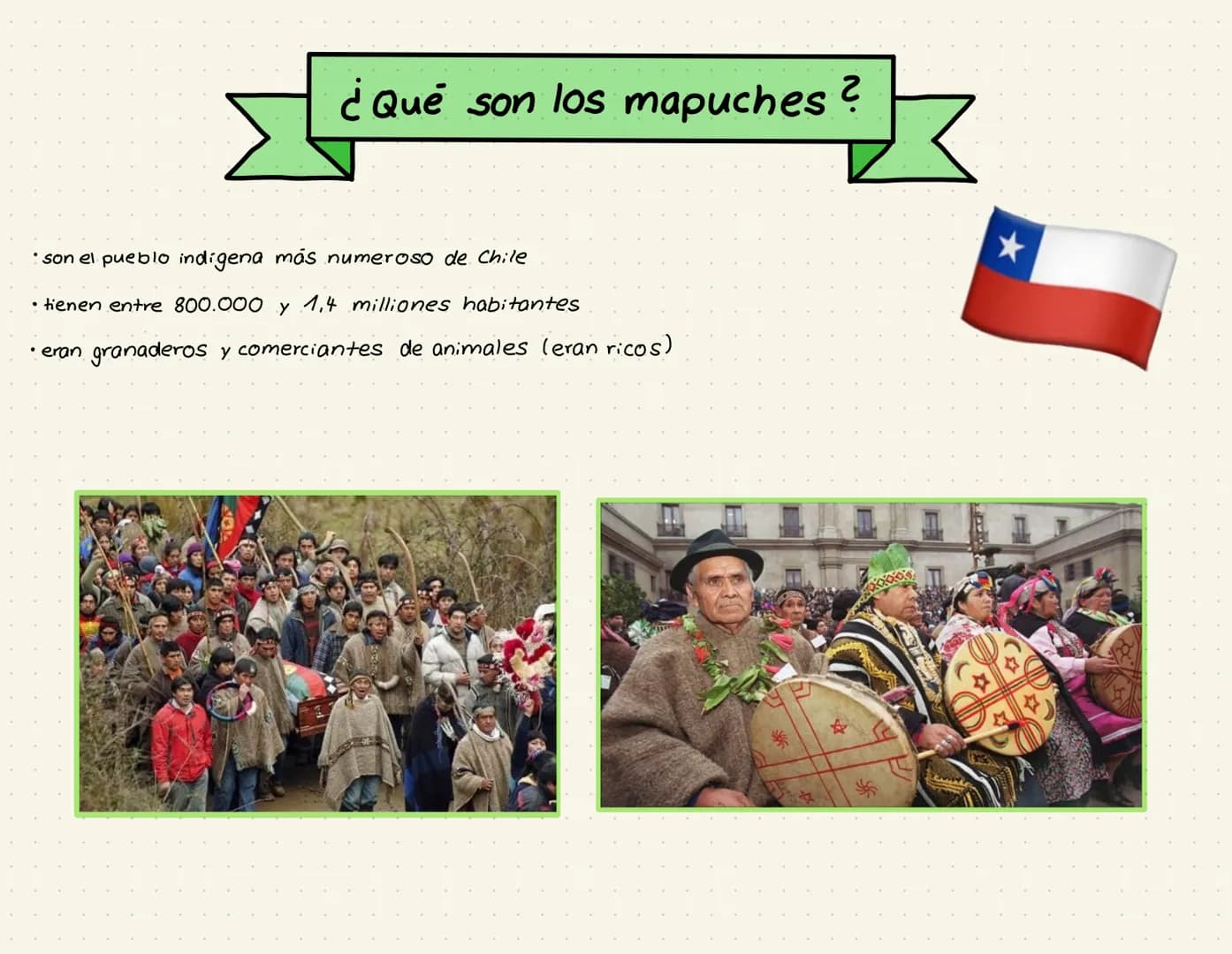 less mapuckes
tonio y Shawna less mapuckes
tonio y Shawna estructura e
1.) ¿ Qué son los mapuches ?
2.) la historia
3.) la cultura
4.) la re