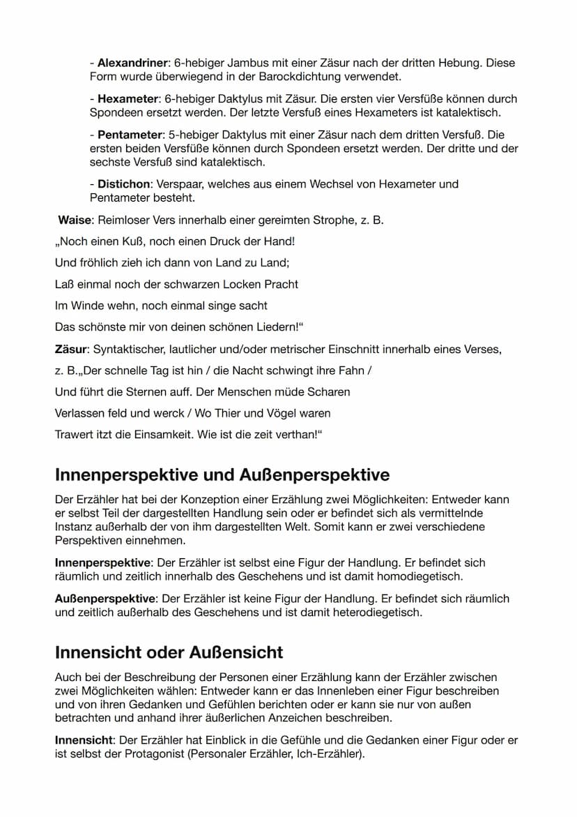 Gedichtinterpretation
Analyse und Interpretation
1 - Einleitung
Die Einleitung einer Gedichtinterpretation kann diese Elemente enthalten:
Na