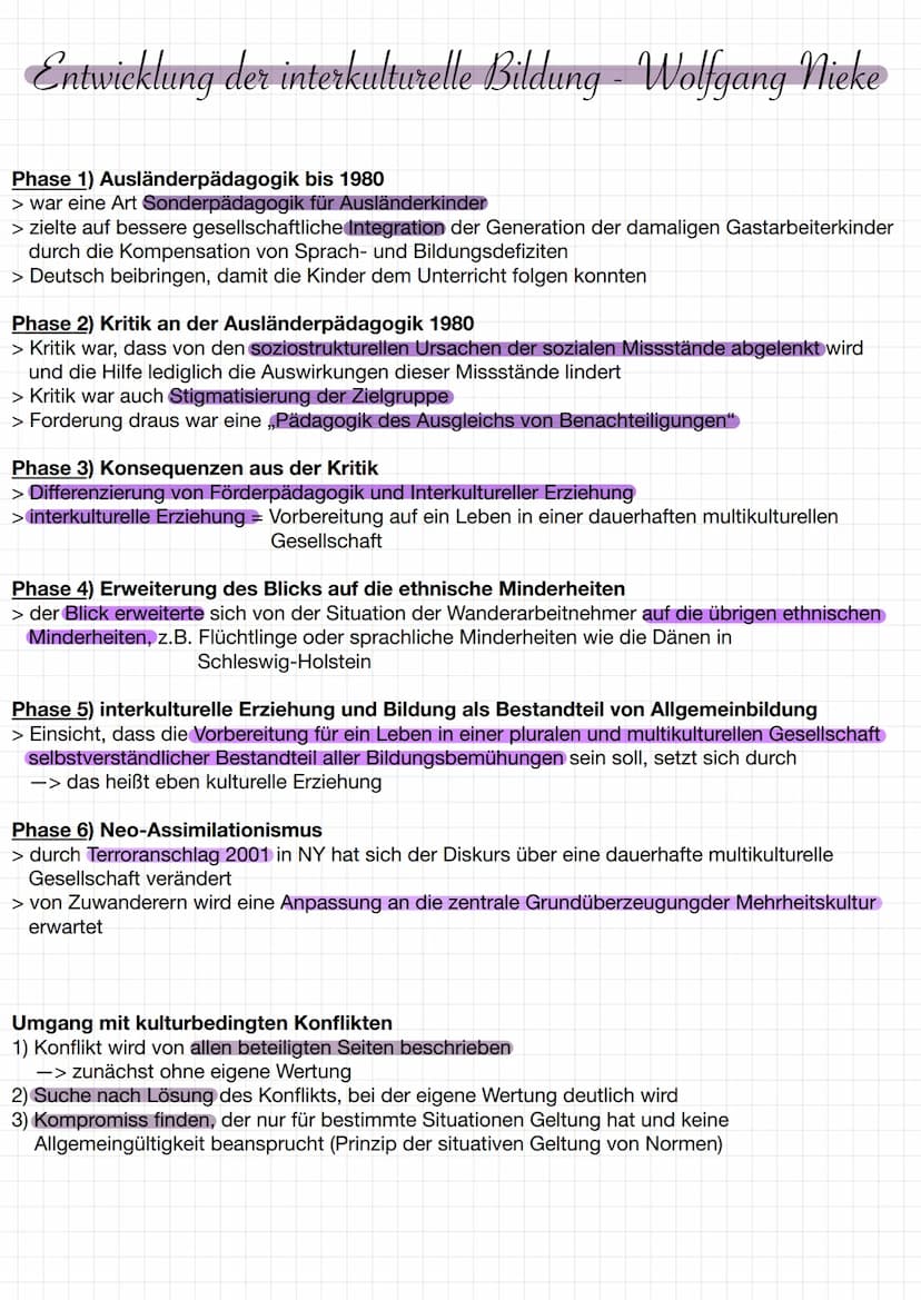 1) Erkennen des eigenen, unvermeindlichen Ethnozentrismus
> Ethnozentrismus = unvermeindliche Eingebundenheit des eigenen Denkens und Wertes