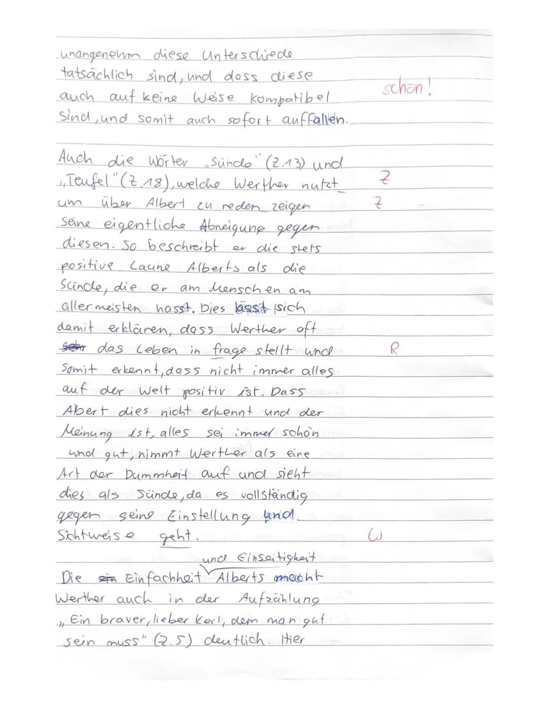 10
15
20
5
25
30
Textgrundlage:
Aufgabentyp IB: Vergleichende Analyse literarischer Texte
Johann Wolfgang Goethe: Die Leiden des jungen Wert