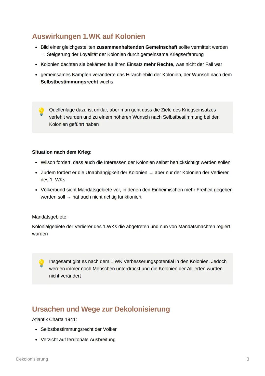 # Dekolonisierung

Vom Ende der kolonialen Zeit Europas

Imperialismus vs Kolonialismus
Weltordnung um 1900
Auswirkungen des Kolonialismus b
