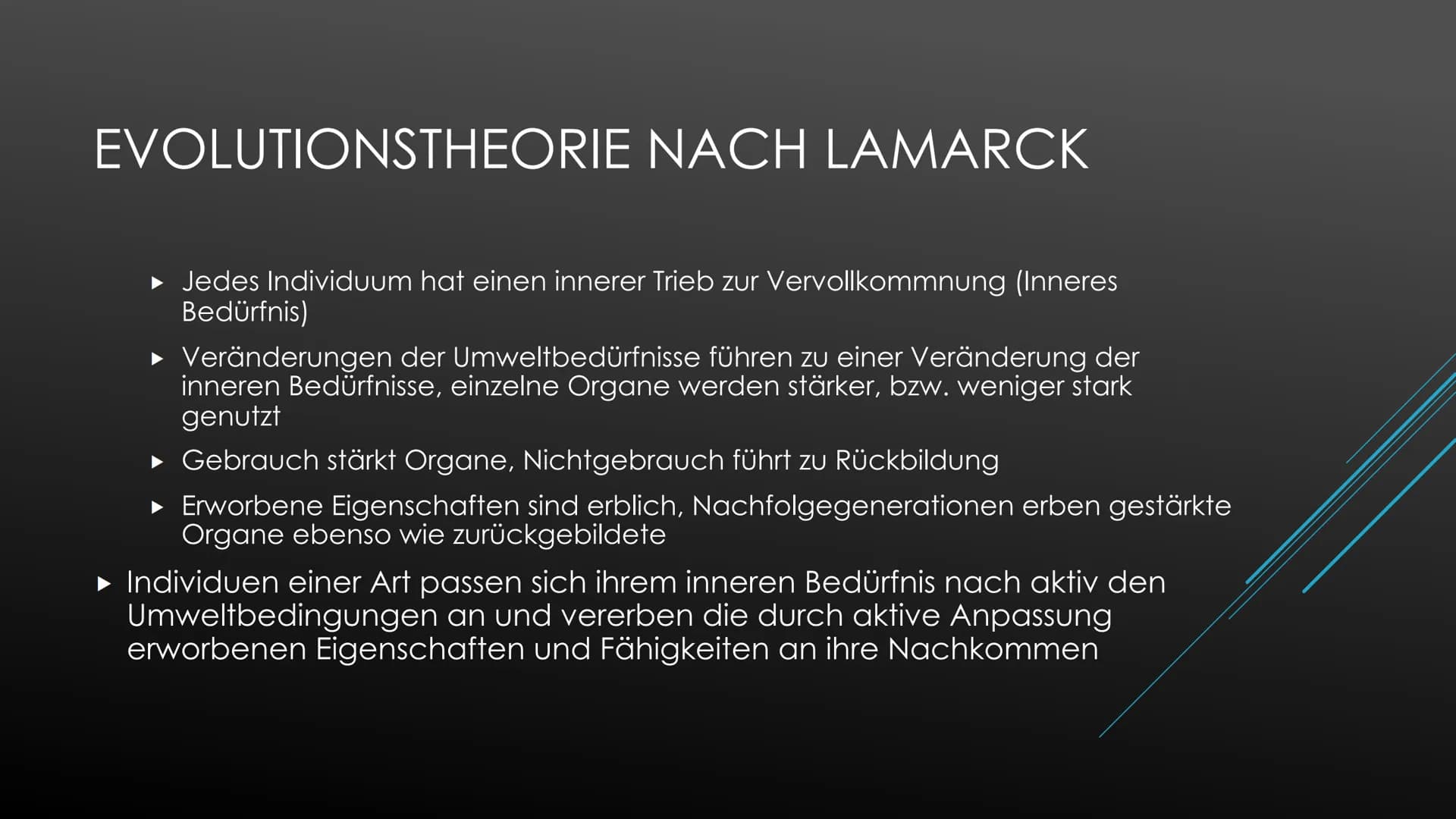 EVOLUTIONSTHEORIE
DARWIN VS LAMARCK
Biologie Oberstufe Darwin vs. Lamarck
Charles Robert Darwin (1809-1882), britischer Biologe und Naturfor