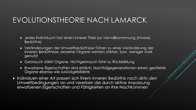 EVOLUTIONSTHEORIE
DARWIN VS LAMARCK
Biologie Oberstufe Darwin vs. Lamarck
Charles Robert Darwin (1809-1882), britischer Biologe und Naturfor