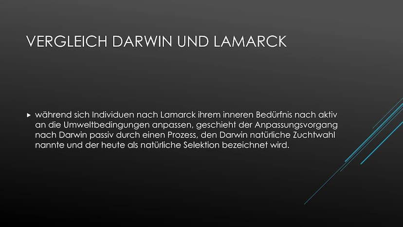 EVOLUTIONSTHEORIE
DARWIN VS LAMARCK
Biologie Oberstufe Darwin vs. Lamarck
Charles Robert Darwin (1809-1882), britischer Biologe und Naturfor
