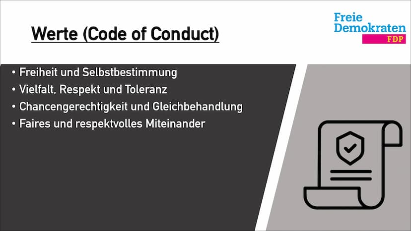 Freie
Demokraten
FDP
FDP
Freie Demokratische
Partei ●
●
●
Freiheit des Einzelnen
Vorsitzender: Christian Lindner
• Ca. 70.000 Mitglieder
92 