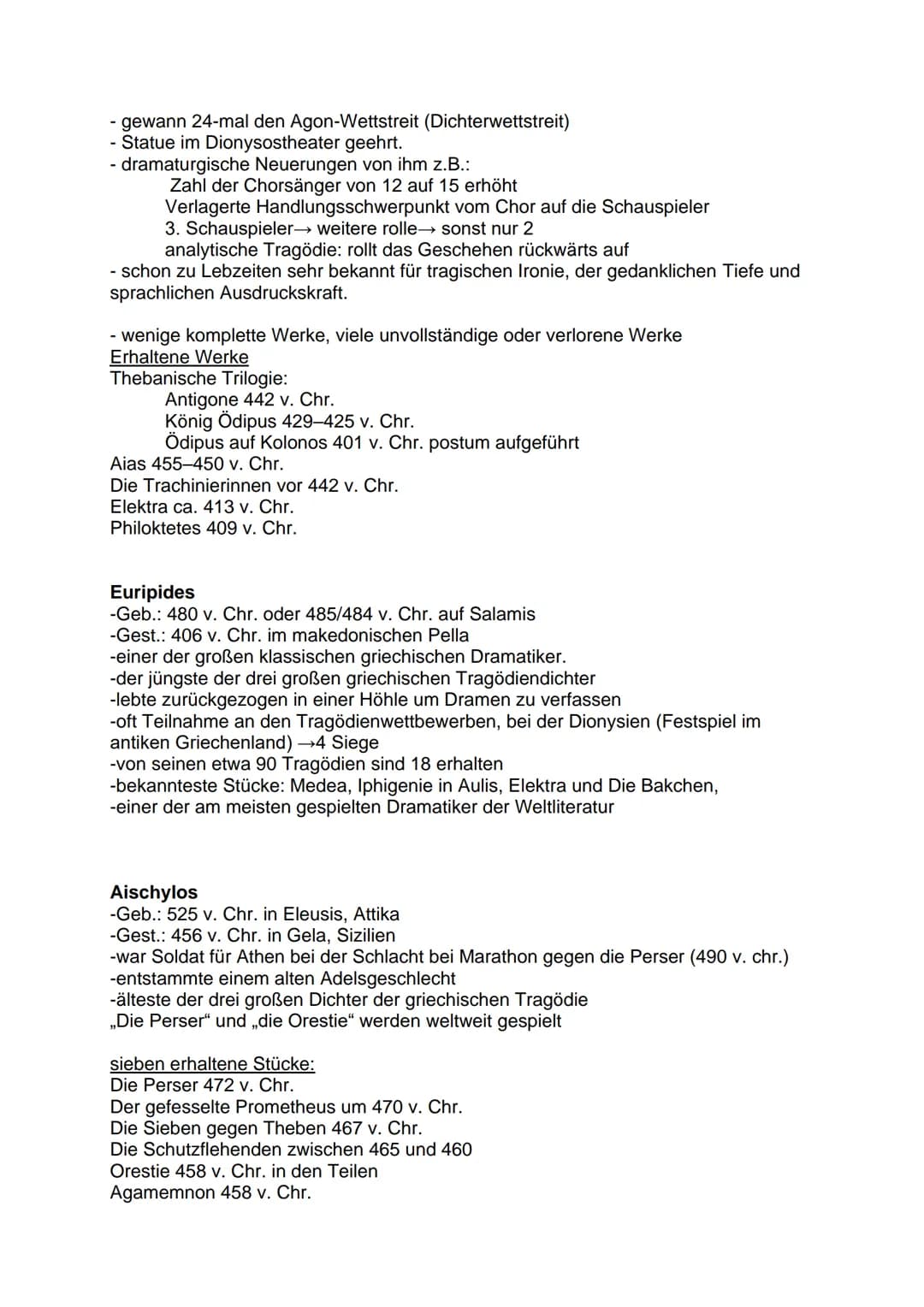 ,,Antigone" - Sophokles
Zeit/Hintergrund:
Zeit:
● Antike (800 v. Chr bis 500 n. Chr.)
442 v. Chr. (Uraufführung in Athen)
o
,,Goldene Zeital