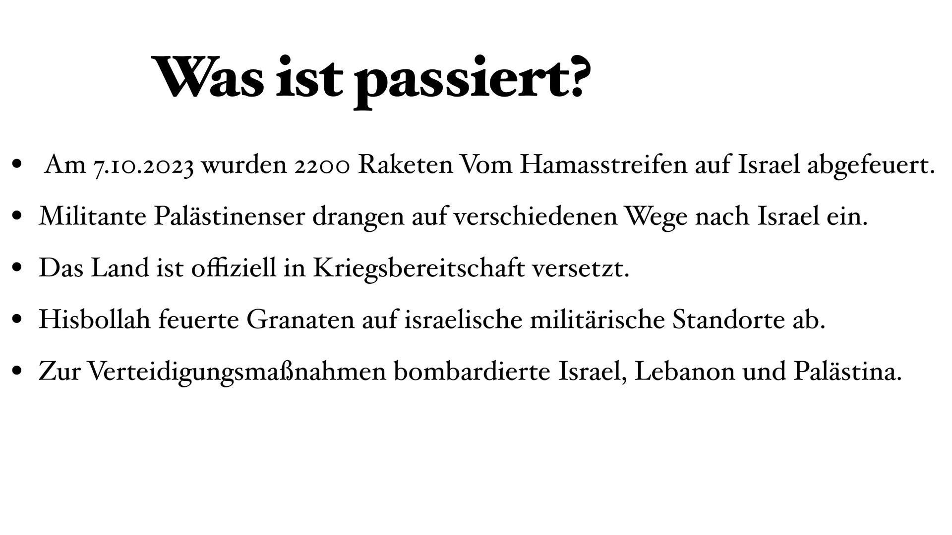 424
משט1
משטח
Israel-Palästina Konflikt
Raketenangriff auf Israel
RESISTANCE
IS NOT
TERRORISM
Swall
LE
SU Gliederung
• Vorgeschichte
• Strei