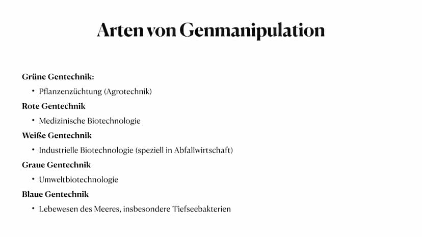Genmanipulation bei Tieren
und Planzen
Anna-Lena Wiechmann, 27.02.2022 Definition Genmanipulation
• Was ist Gentechnik?
Geschichte der Gente