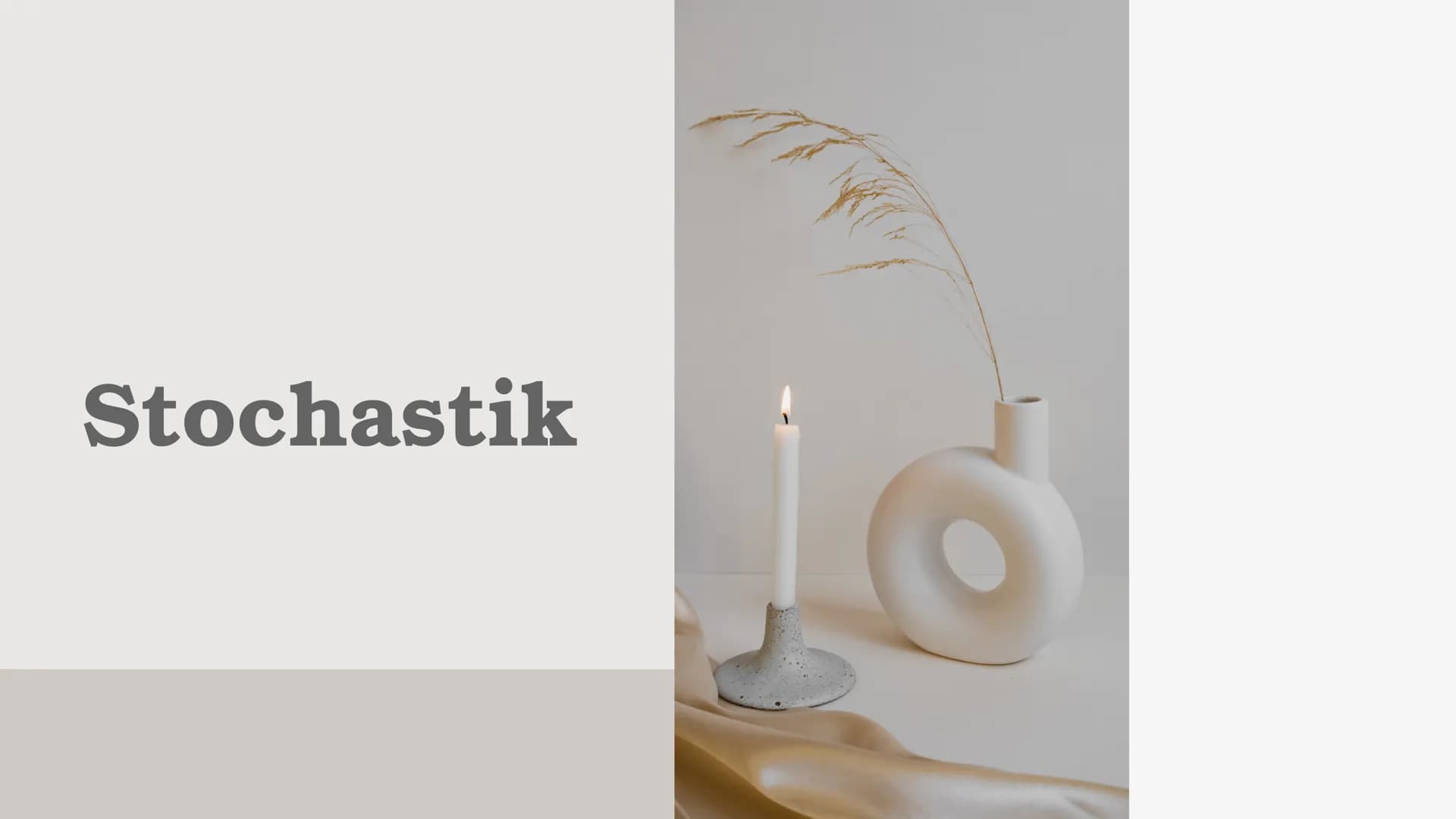Stochastik
e Inhaltsverzeichnis
• Grundbegriffe der Stochastik
• absolute Häufigkeit
• relative Häufigkeit
• einstufiges & mehrstufiges Zufa