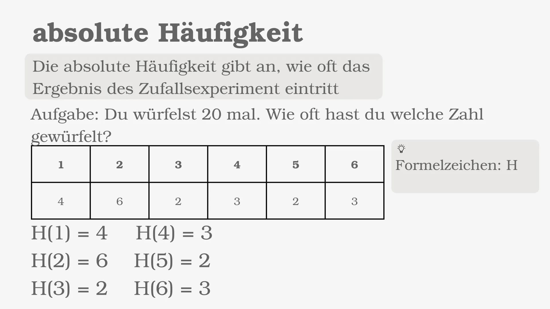 Stochastik
e Inhaltsverzeichnis
• Grundbegriffe der Stochastik
• absolute Häufigkeit
• relative Häufigkeit
• einstufiges & mehrstufiges Zufa
