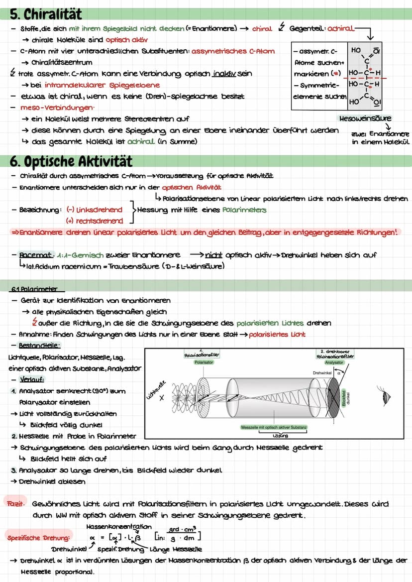 Themen
- Mechanismus: Esterbildung/Esterspaltung (sauer) ✓
- Honosaccharide: Glucose, Fructose v
HD- und L-Konfiguration ✓
FISCHER & HAWORTH