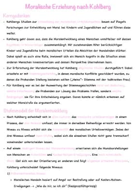 Know Kohlberg „Moralische Entwicklung - Just Community“ thumbnail