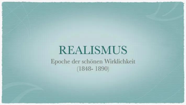 Know Realismus Epoche thumbnail