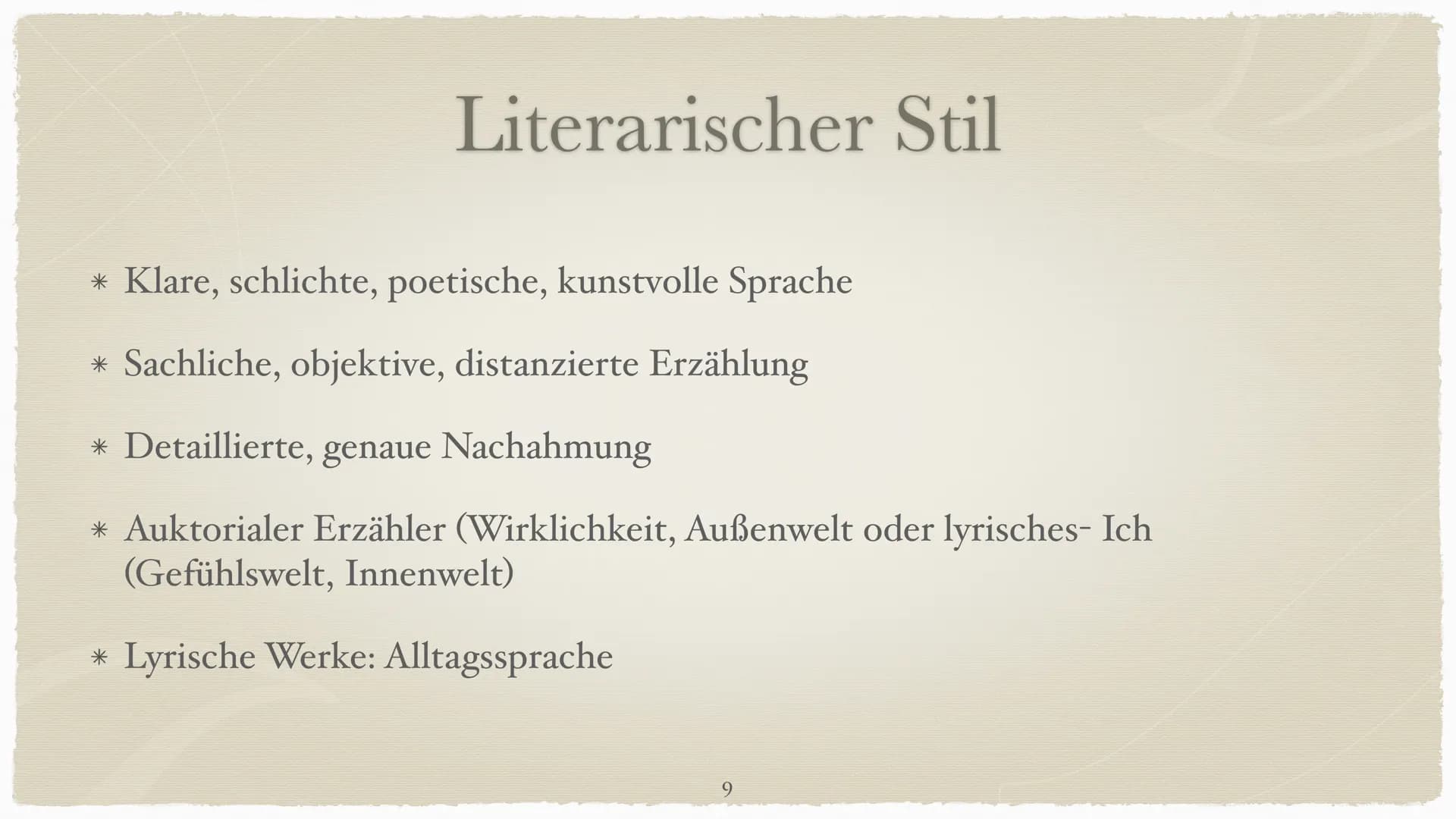 REALISMUS
Epoche der schönen Wirklichkeit
(1848-1890) 1. Was ist der Realismus?
2. Vorstellung: bürgerlicher und poetischer Realismus
Histor