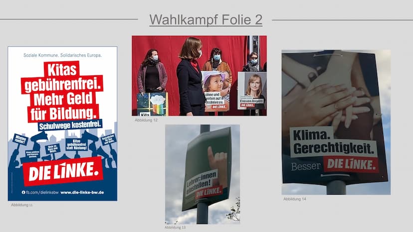 DIE LINKE.
COTONE
Präsentation von Sarah Grabow
Klasse 9a Folie 1: Deckblatt
• Folie 2: Gliederung
Folie 3: Ideologie
Folie 4: historische E