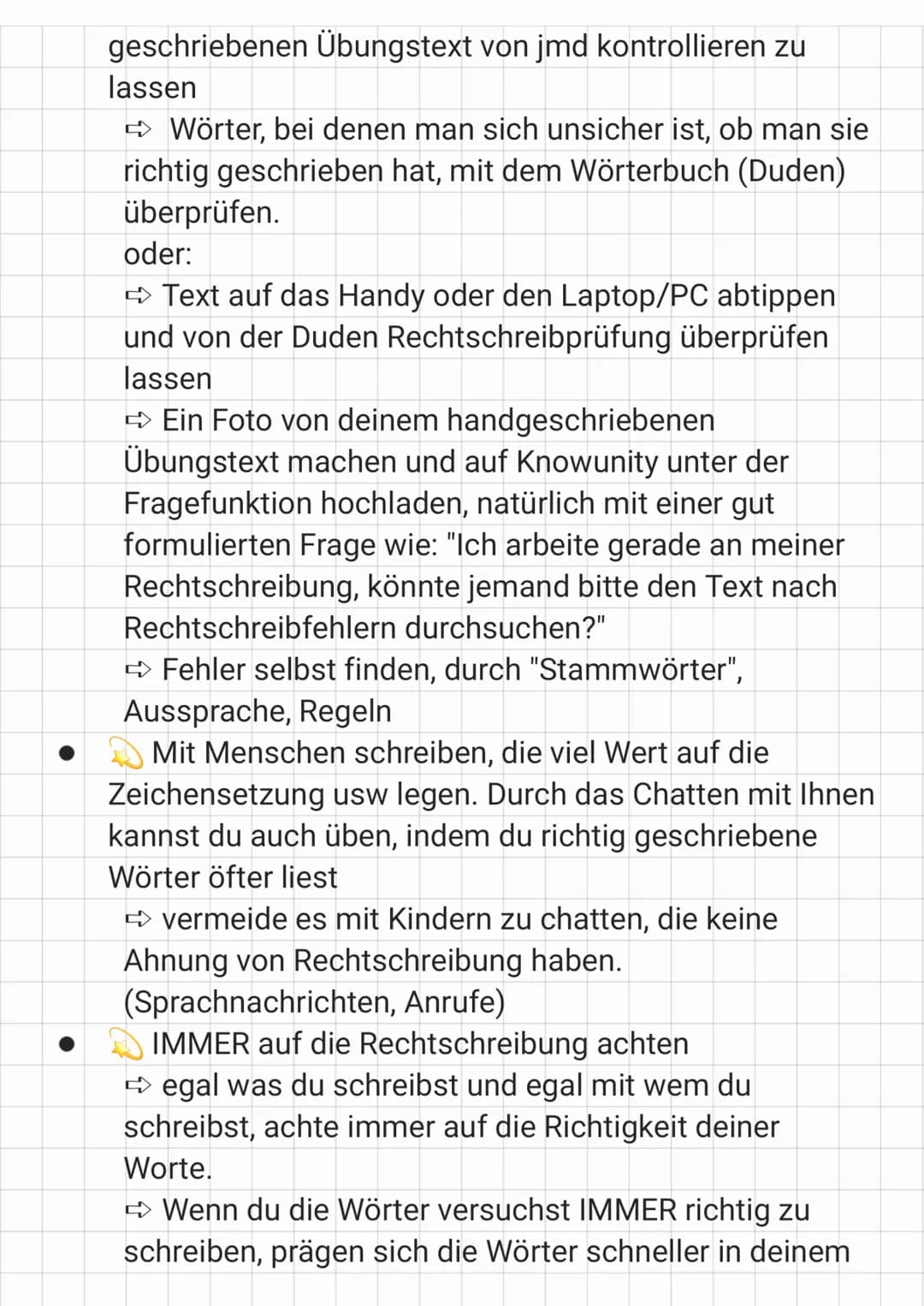 Rechtschreibung verbessern
TIPPS.
Viel lesen
➡Bücher, Sachbücher, Texte die dir gefallen
➡ Zeitungsartikel, Nachrichten, News auch auf DEM
H