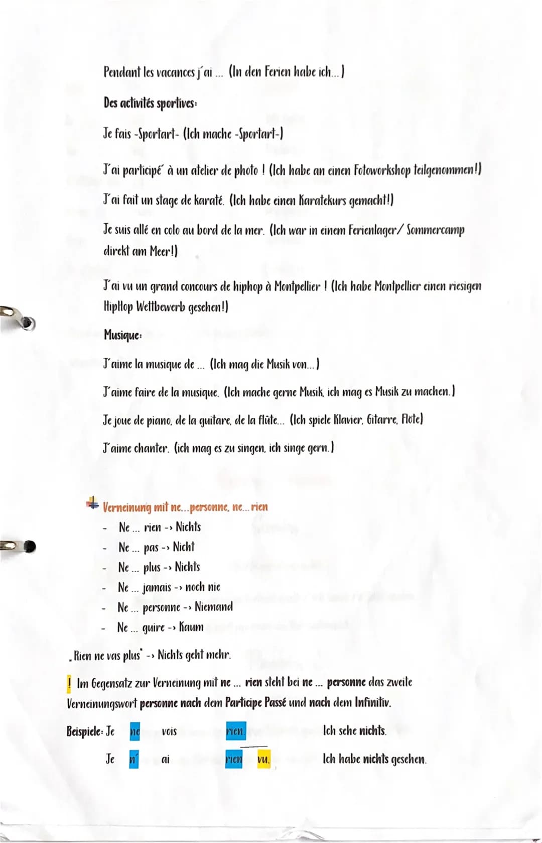 Checkboger Frangesicharbeut Nr. 1 (Klasse 8)
Exprimer son opinion, aider un(e) ami(e)/consoler-le/la, donner un conseil
(Jemandem seine Mein