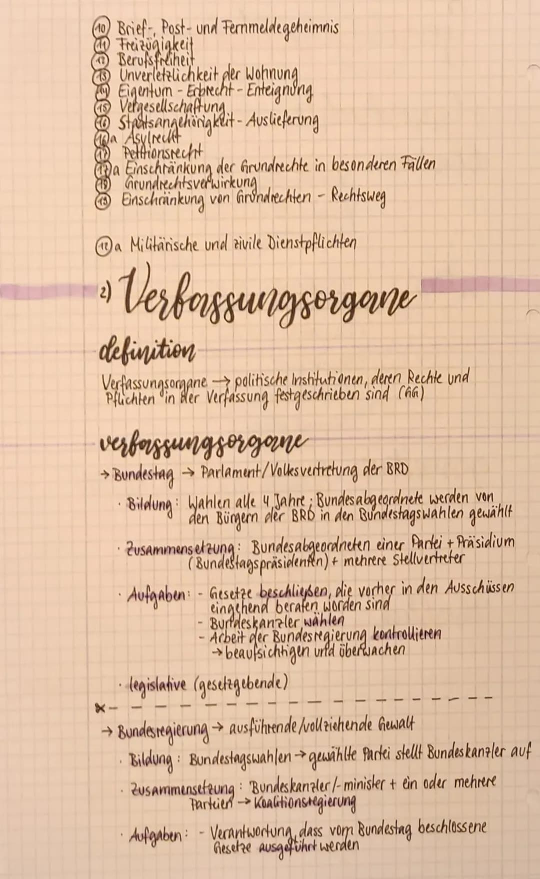 Brief Post- und Fernmeldegeheimnis
Freizügigkeit
(4) Berufsfreiheit
13 Unverletzlichkeit der Wohnung
Eigentum - Erbrecht-Enteignung
Vergesel