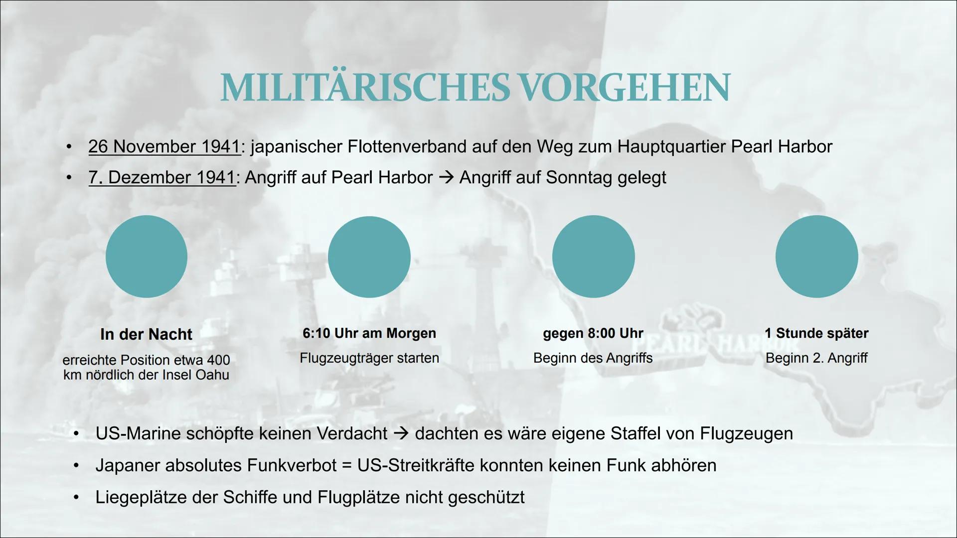 PEARL HARBOR
Das Schlüsselereignis im 2. Weltkrieg
von Lilly Unbehaun, Theresa Jakusch & Chantal Lautenschläger GLIE
DER
UNG
1. Aufgabenstel