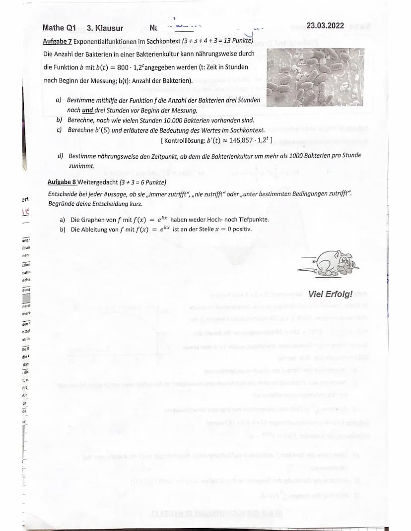 Mathe Q1
Checkliste:
3. Klausur
Name:
Prüfungsteil 1: ohne GTR, ohne Formelsammlung (max. 30 min.)
Lass bitte überall etwa 6cm Rand frei (1/