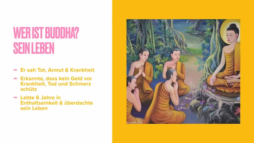 CORVIN, FABIAN, KAROLINA, LIZ UND EMILY
BUDDHISMUS GLIEDERUNG
Was ist Buddhismus?
Wer ist Buddha?
Leben eines Buddhisten
- Der buddhistische