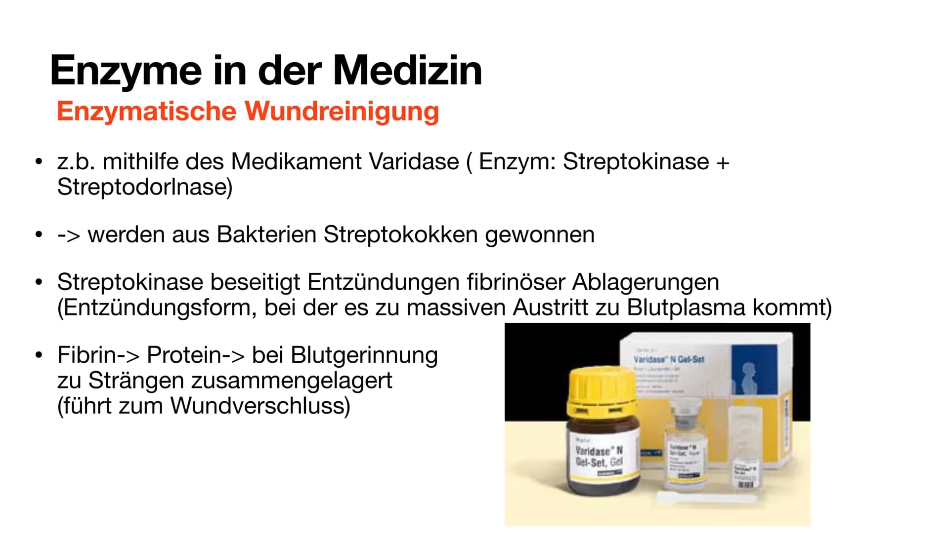 Enzyme im Alltag Inhaltsverzeichnis
• Funktion von Enzymen
●
Enzyme im Alltag und Industrie
Enzyme in der Medizin
Gewinnung
• Vorteile und N