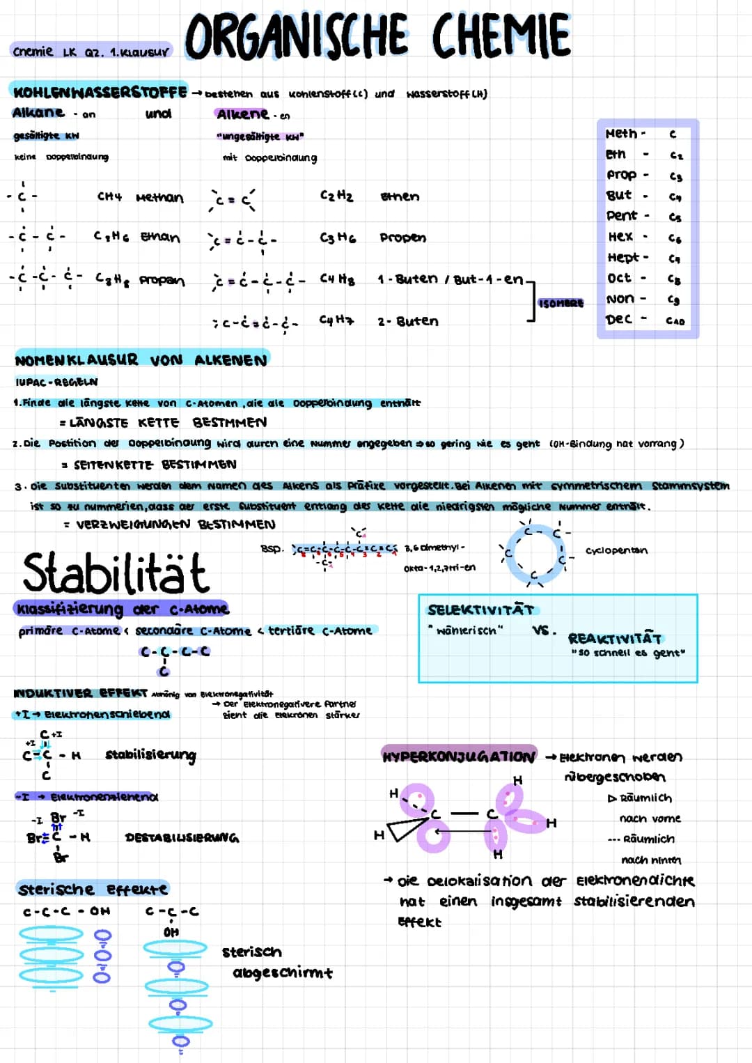 organische Chemie