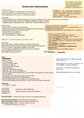 Know Gedichtanalyse Aufbau - Lyrik Deutsch Abitur  thumbnail