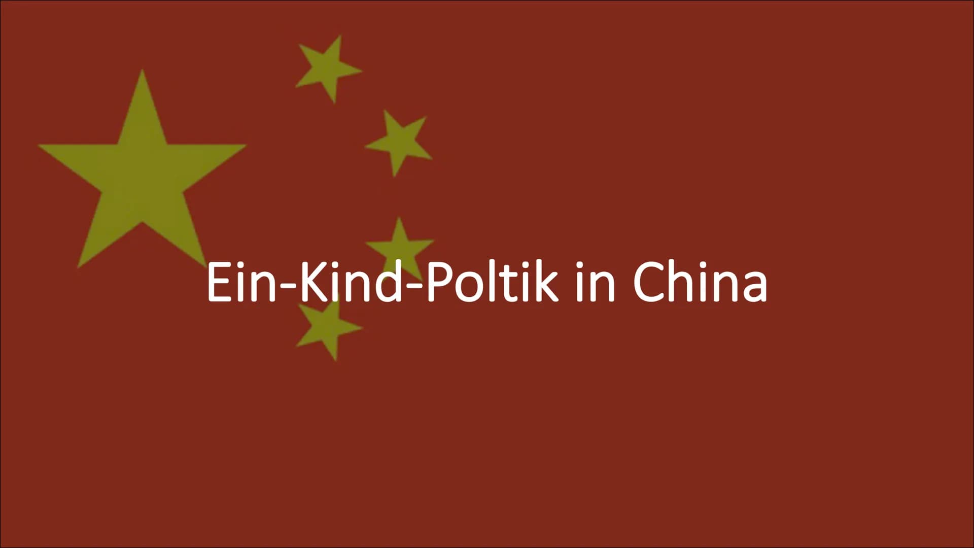 Ein-Kind-Poltik in China Inhalt
●
●
●
●
●
Allgemeine Bevölkerung in China
Ein-Kind-Poltik Allgemein
Ursachen für die Ein-Kind-Poltik
Vergüns