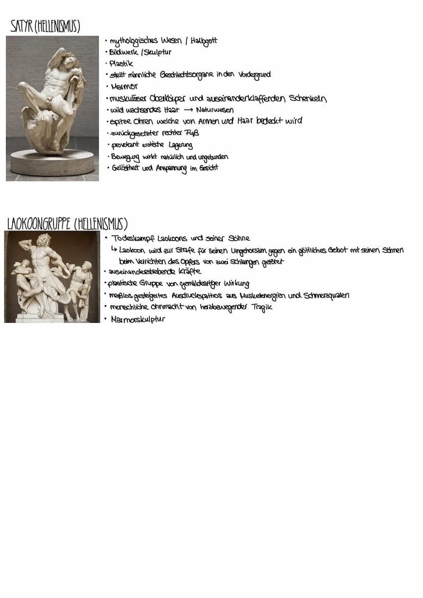 KUNST LERNZETTEL
GEOMETRISCHE EPOCHE → ARCHAIK → KLASSIK → HELLENISMUS
ETW.1000-700 v.CHR
ETW.700-480 v.CHR.
ETH 180-323 CHR
ETW. 325-34v.CH