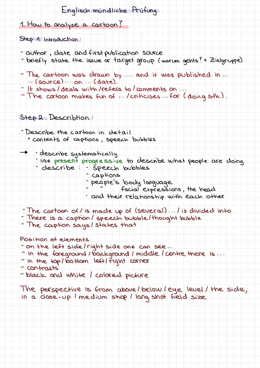 Cartoon Globalization: Your Guide to Oral Exam Success!