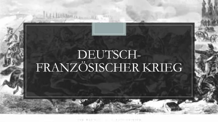 Know Deutsch-Französischer Krieg  thumbnail