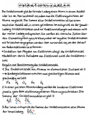 Know Oxidationszahlen  thumbnail