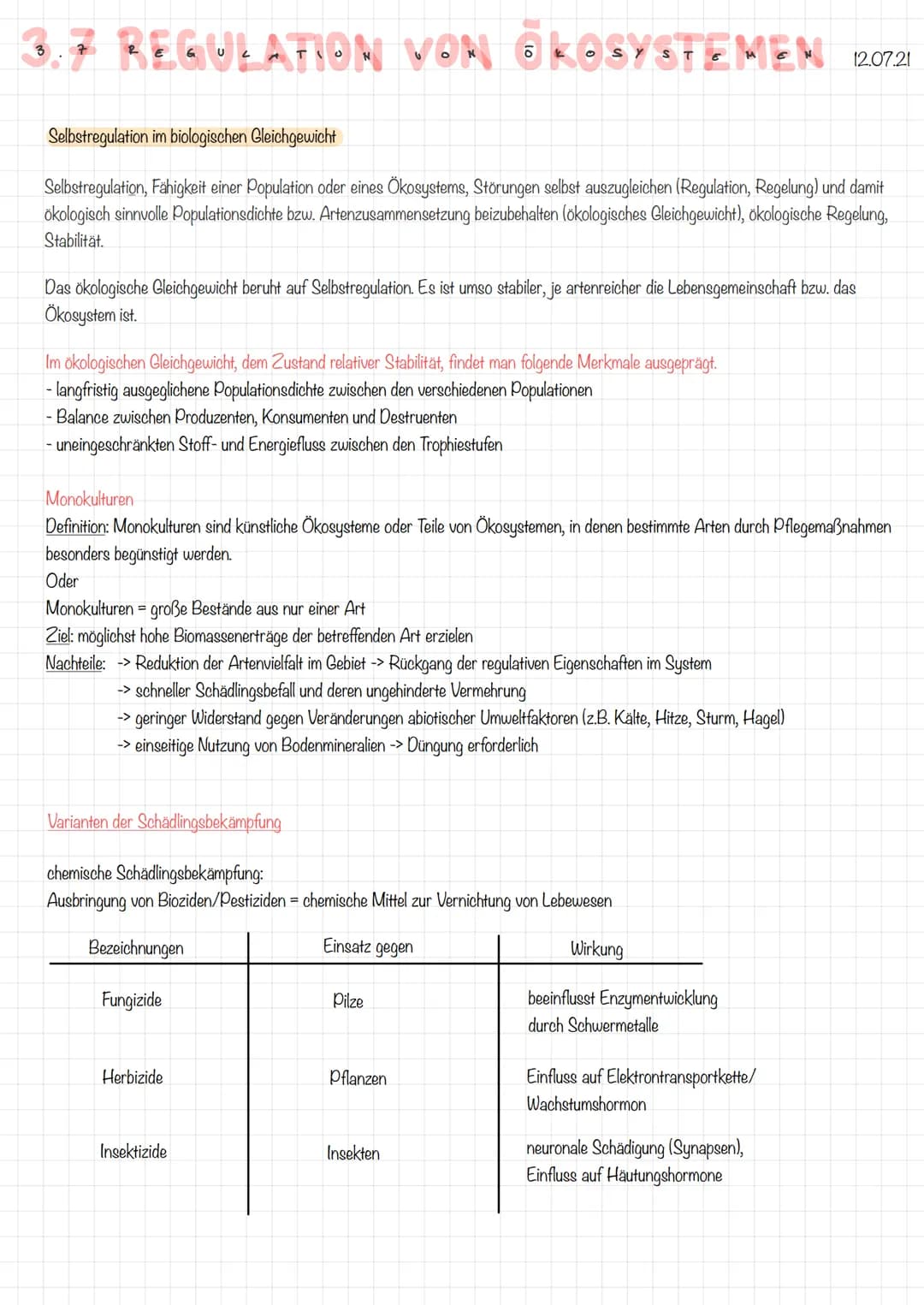 3.7 REGULATION VON akoSYSTEMEN 120721
Selbstregulation im biologischen Gleichgewicht
Selbstregulation, Fähigkeit einer Population oder eines