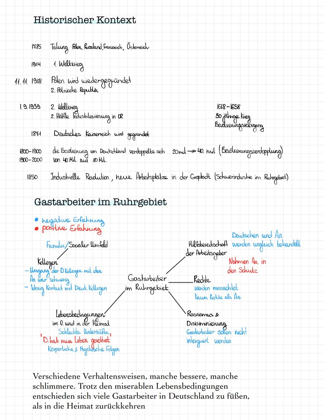 Migration am Beispiel des Ruhrgebiets im 19./20.
Jahrhundert

-Menschen aus 170 Nationen leben im Ruhrgebiet.
-massenhafte Migration begann 