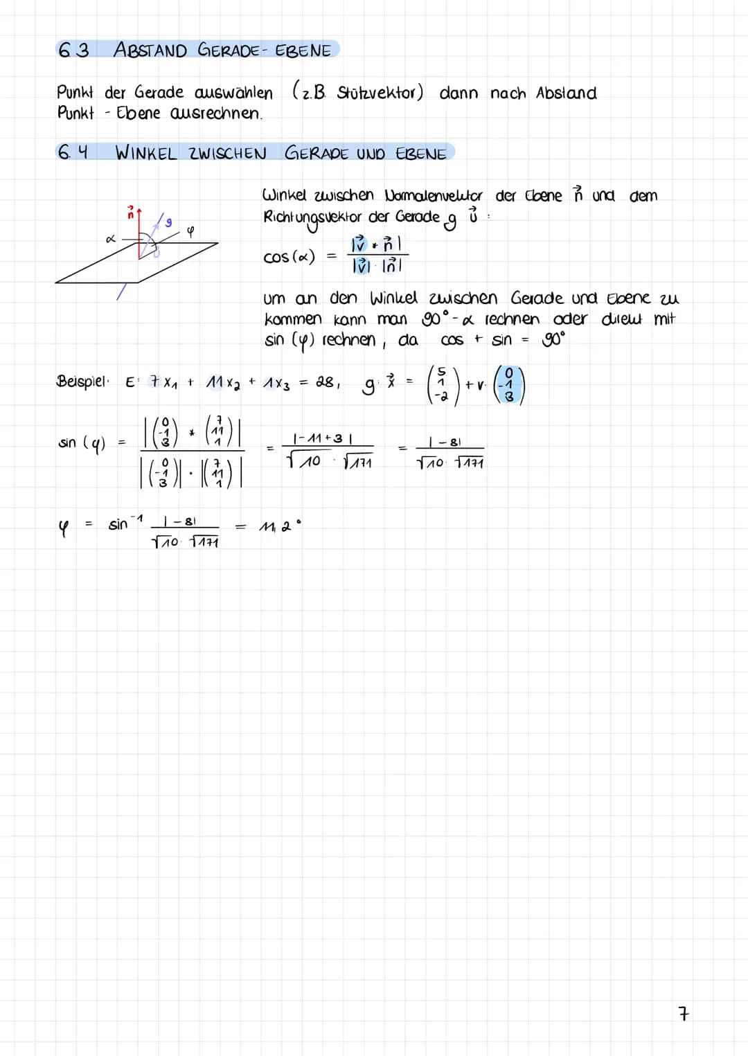 ANALYTISCHE GEOMETRIE MIT EBENEN - ZUSAMMENFASSUNG
PARAMETERDARSTELLUNG EINER EBENE
O Vektor
1.
#
Durch einen Punkt A und zwei Vektoren Ủ un