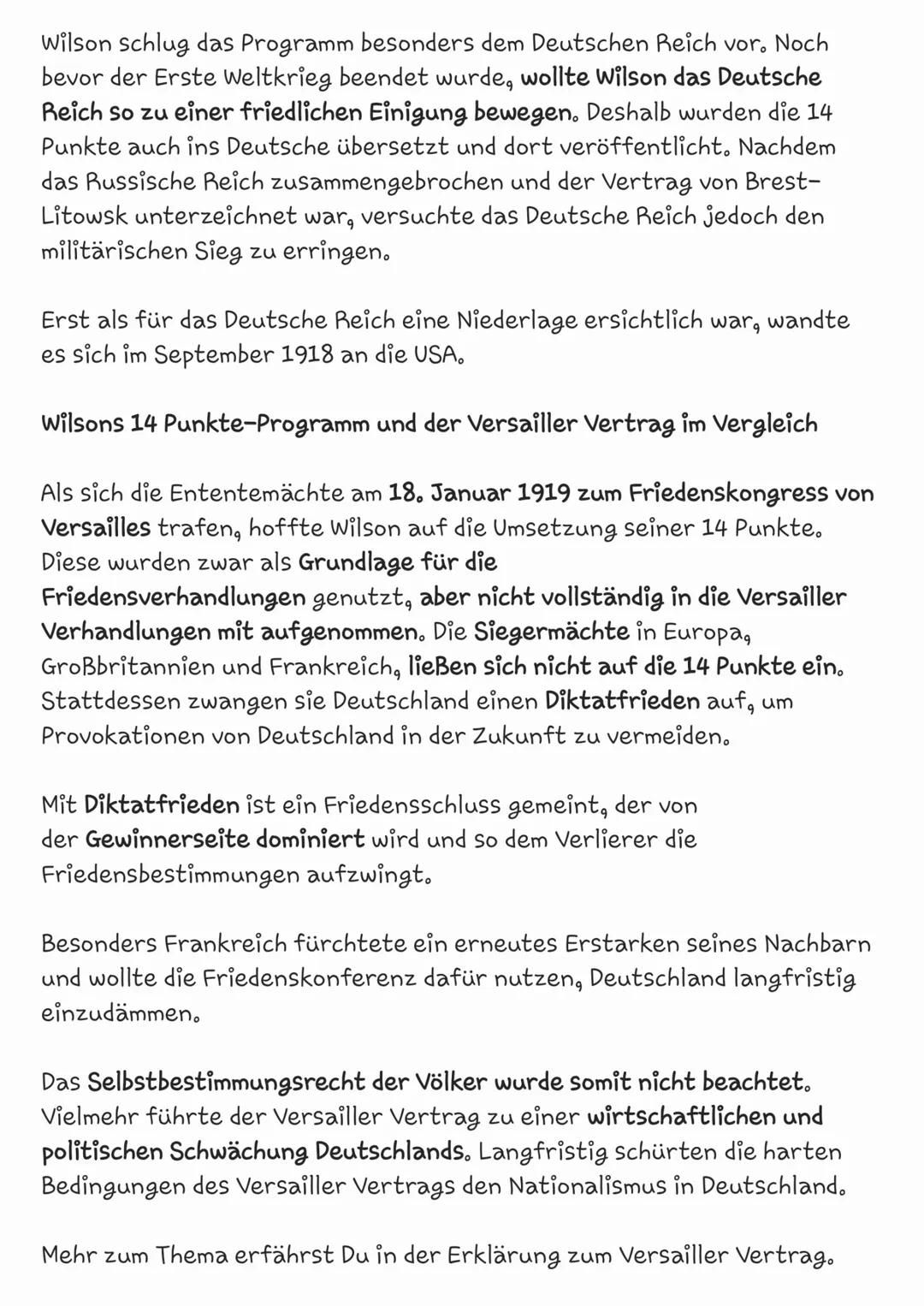 # nu punuteplan

INHALTSANGABE

Mit Verlauf des Ersten Weltkrieges bemühte sich der damalige US-
Präsident ein friedliches Ende zu finden. S